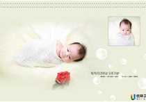 寶寶照片書(shū)滿月照片-心肝寶貝